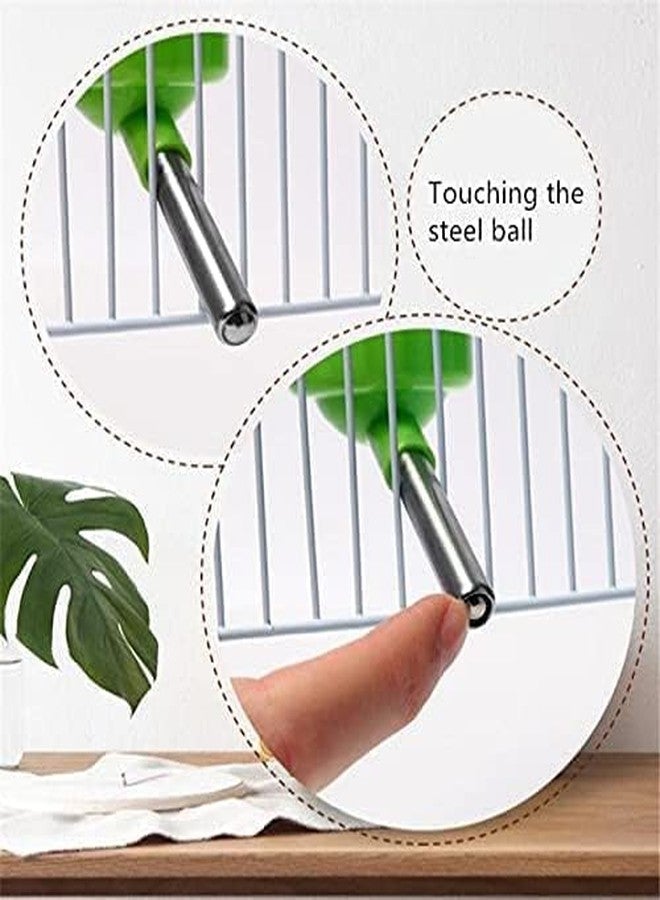 KittuPet Cage Hanging Water Bottle, Dispenser Feeder, No Drip, Leak Proof, Fit for Hamster, Guinea Pig & Rabbit (Color May Very) - Image 5